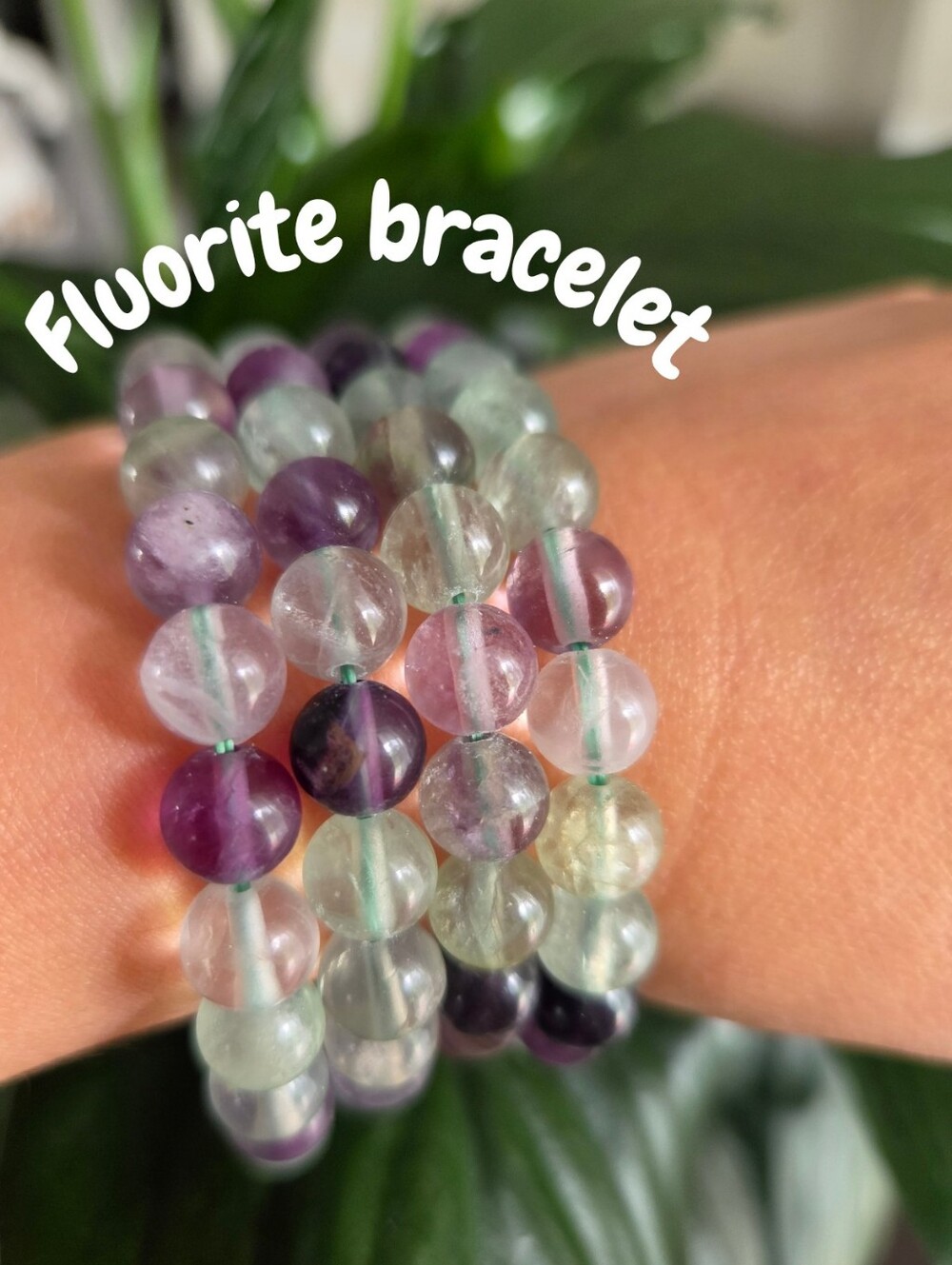 Rainbow Fluorite Bracelet